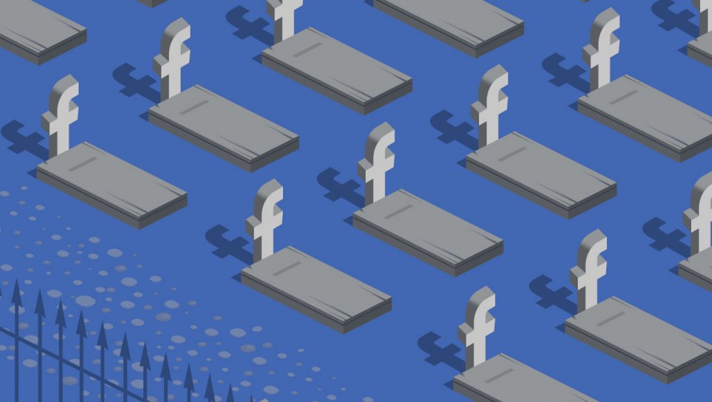 К 2070 году мертвых людей в Facebook станет больше, чем живых