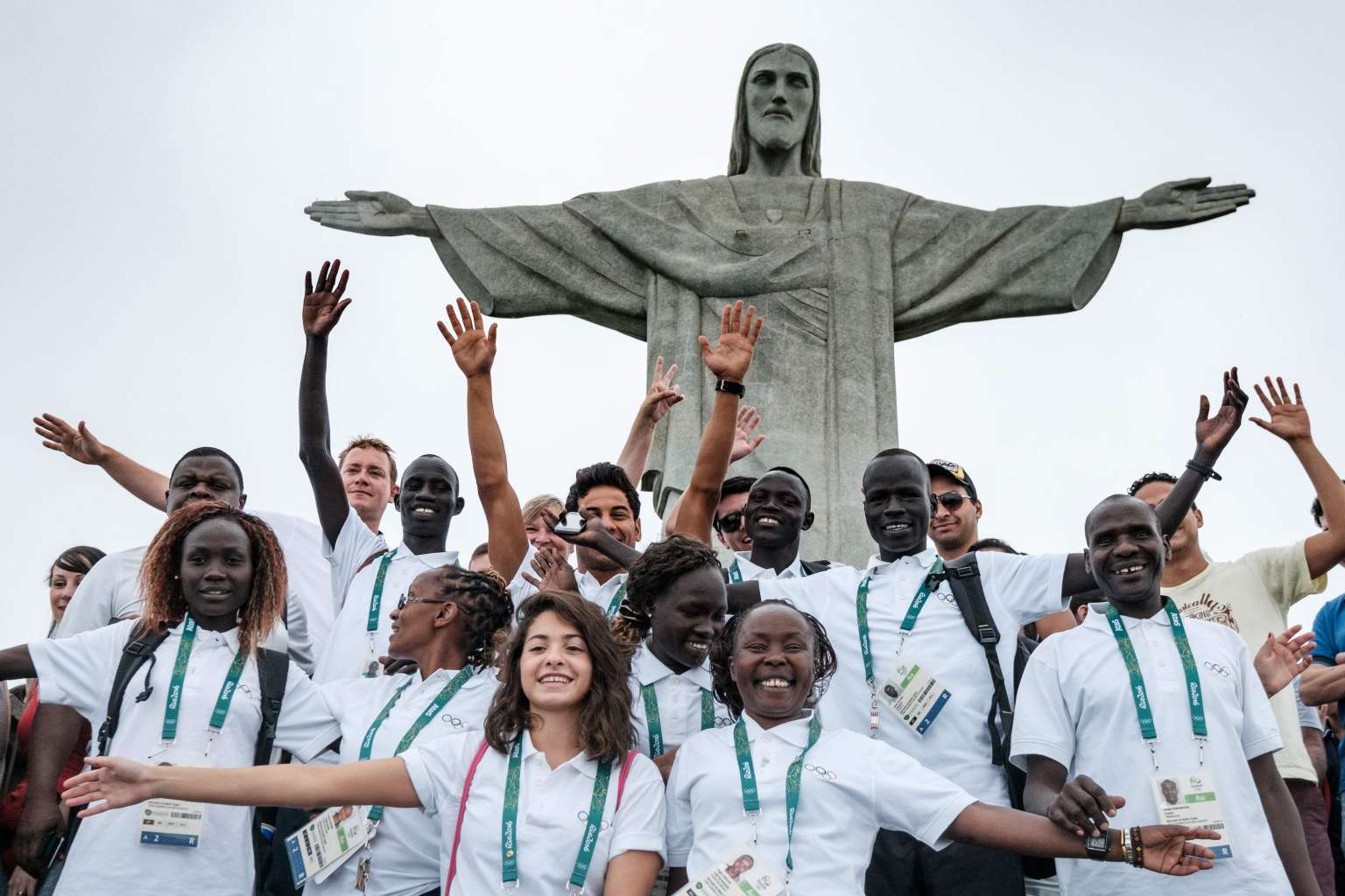 На Олимпиаде в Рио выступает сборная беженцев