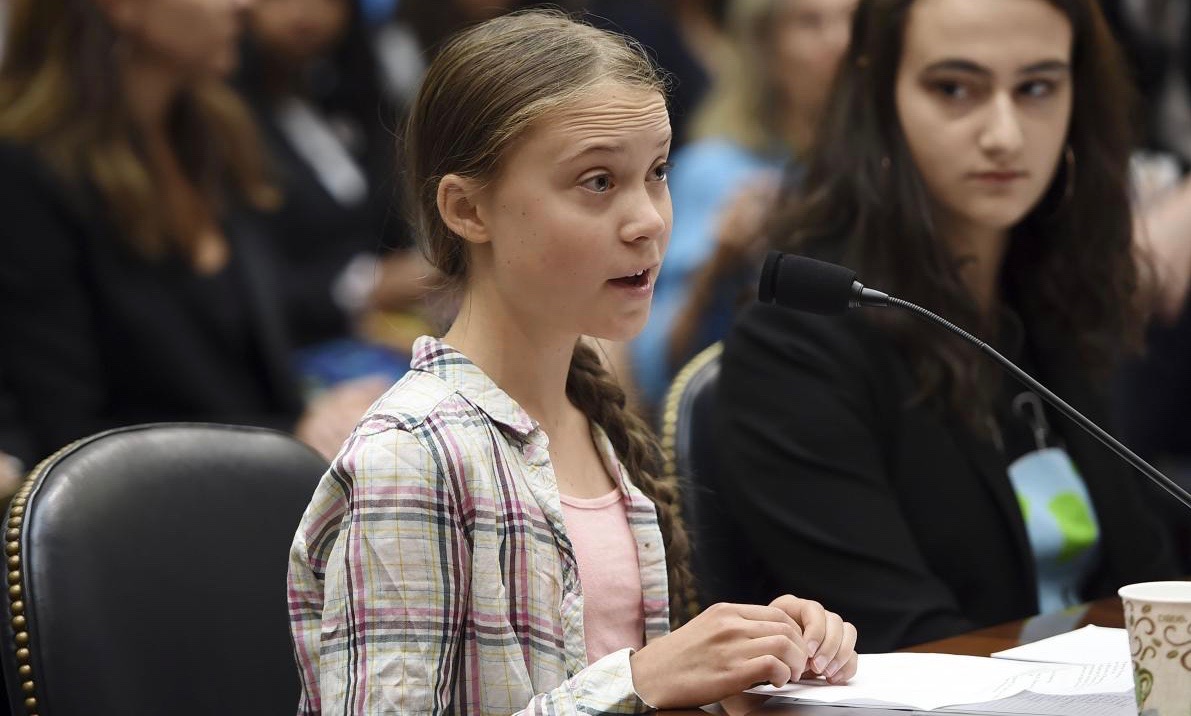 Юные климатические активисты вновь доказали некомпетентность конгрессменов
