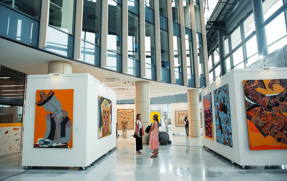 ForteBank KULANSHI ART SPACE: Как банк создал творческую галерею в своем офисе