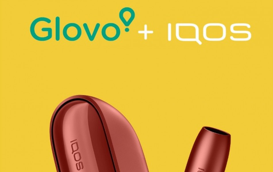 Доставку IQOS теперь можно заказать через GLOVO