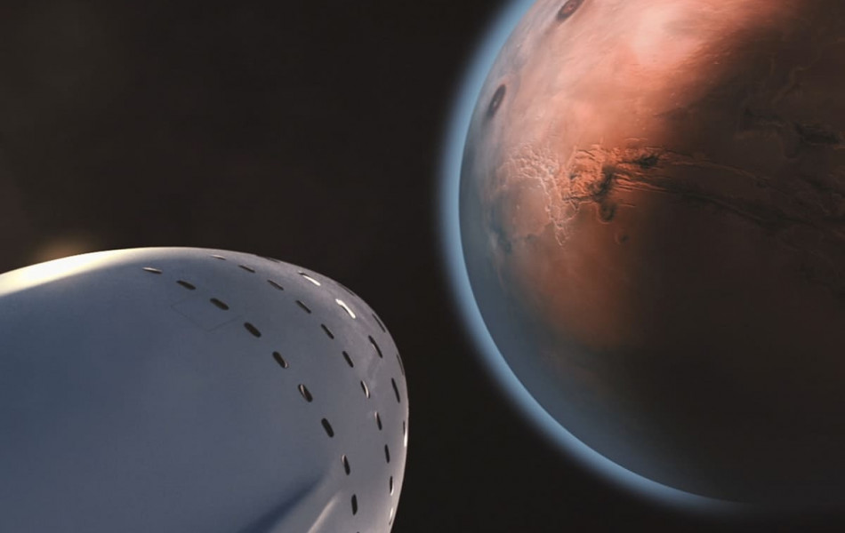 Илон Маск собирается отправить человека на Марс