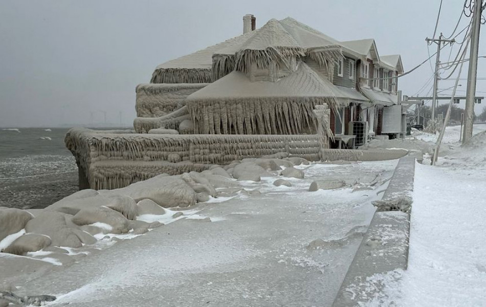 Из-за сильных морозов в Северной Америке погибли десятки человек 