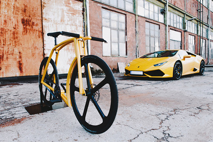 Эстонцы сконструировали велосипед в стиле Lamborghini