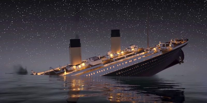 В Китае началось строительство полноразмерной копии Титаника