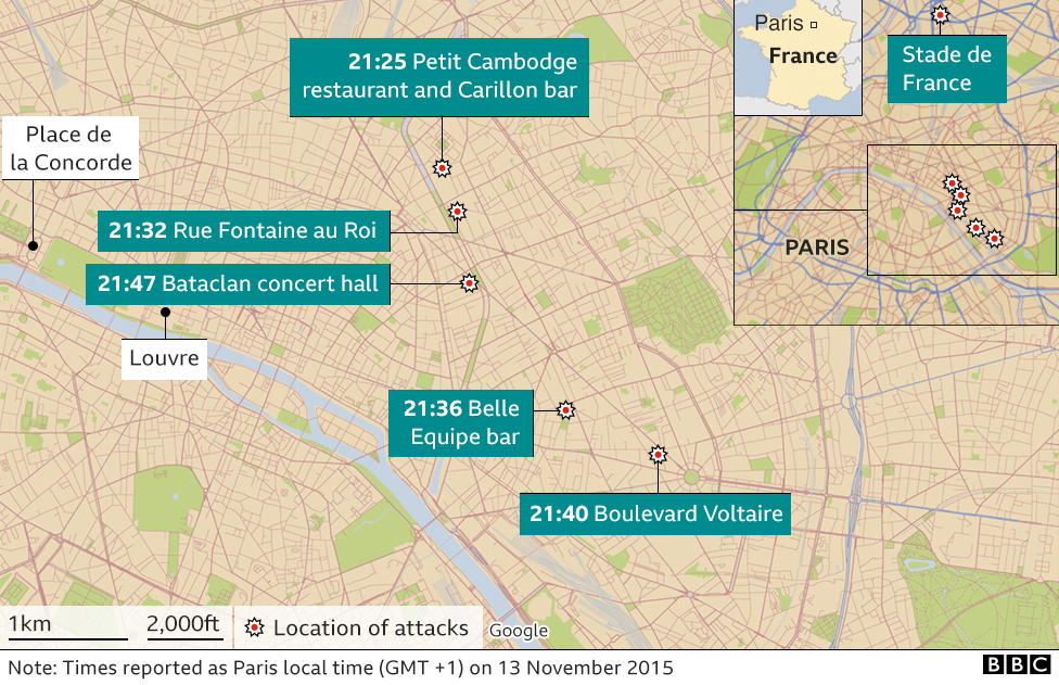 теракт в Париже 2015 