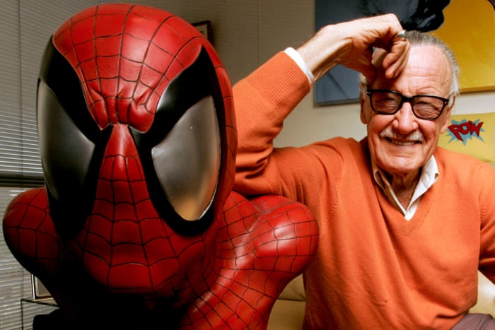 Стэн Ли с Человеком-пауком, Калифорния, декабрь, 2008 год.
