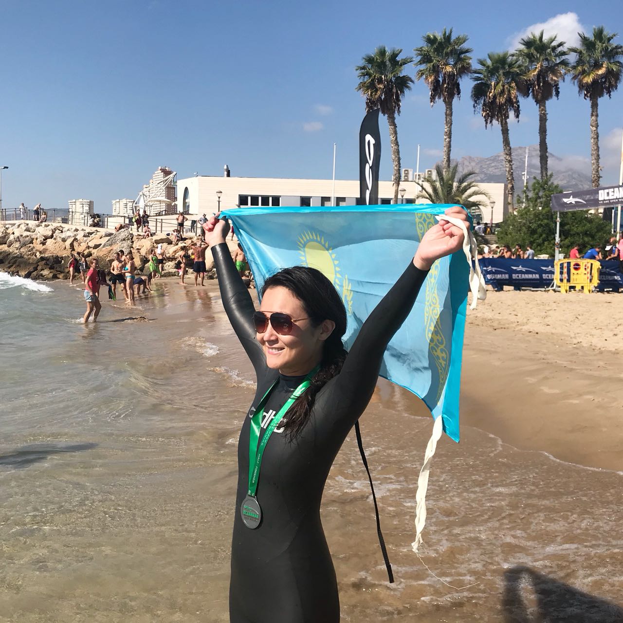 Самая большая казахстанская делегация выступила на соревнованиях в открытой воде Oceanman