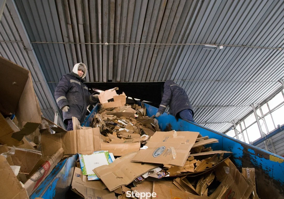 Как с помощью мобильного приложения «Tazalyk» собирают тонны мусора на переработку