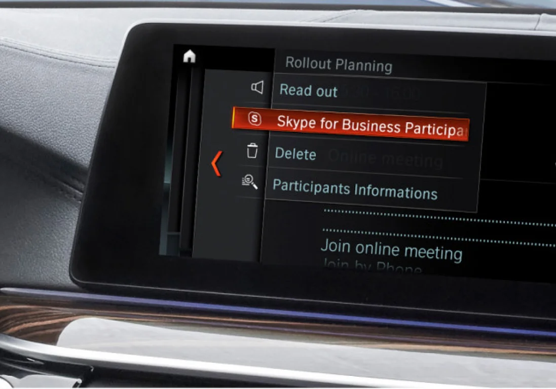 В автомобили BMW будет установлен Skype