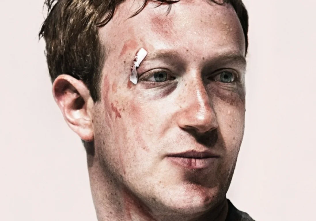 «Побитый» Марк Цукерберг стал лицом мартовского номера журнала WIRED