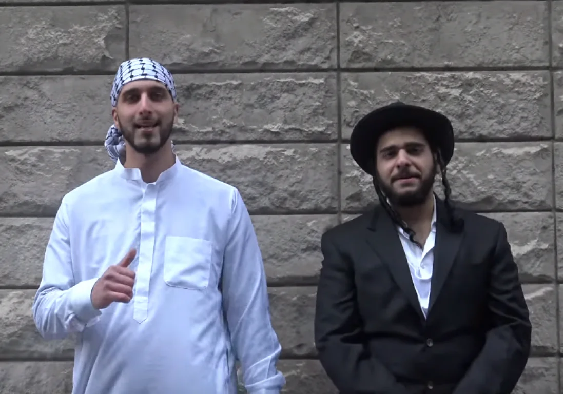 Араб и еврей вышли на улицы Нью-Йорка, чтобы провести эксперимент
