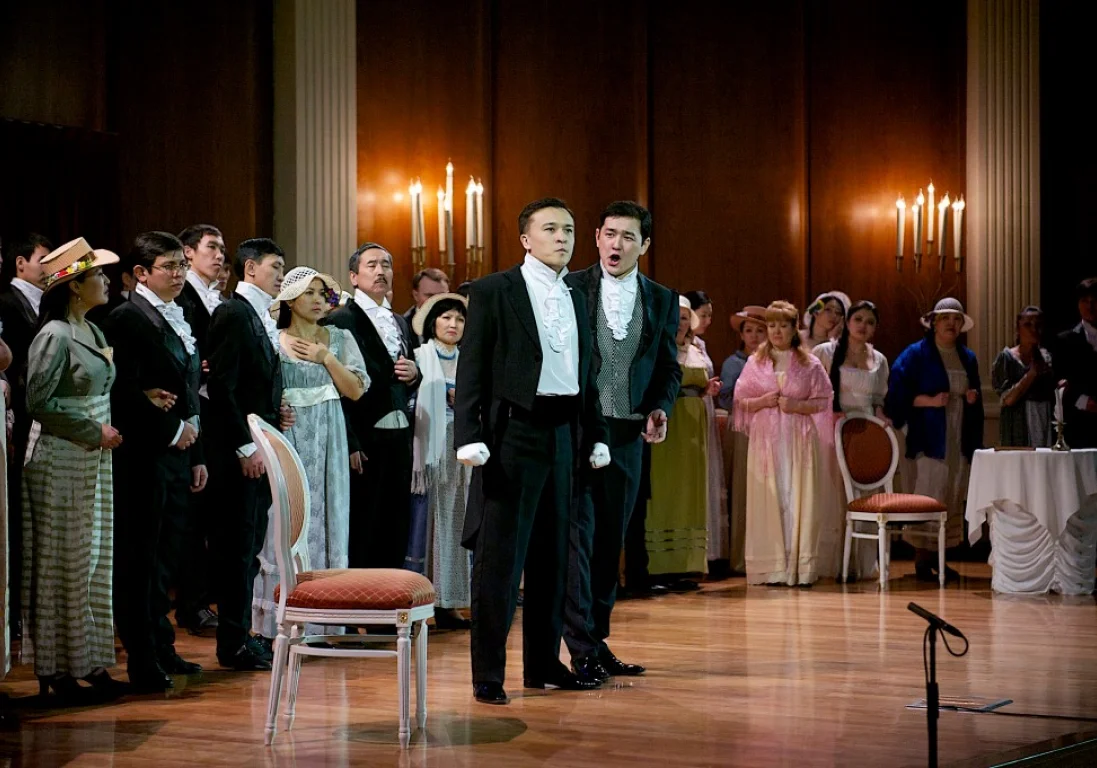 Премьера недели: В «Астана Опера» представили оперу «Евгений Онегин»