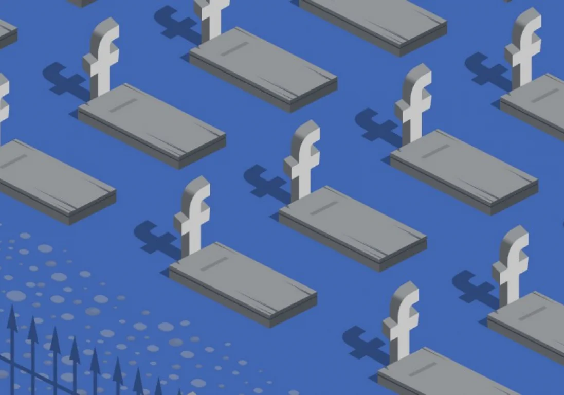 К 2070 году мертвых людей в Facebook станет больше, чем живых