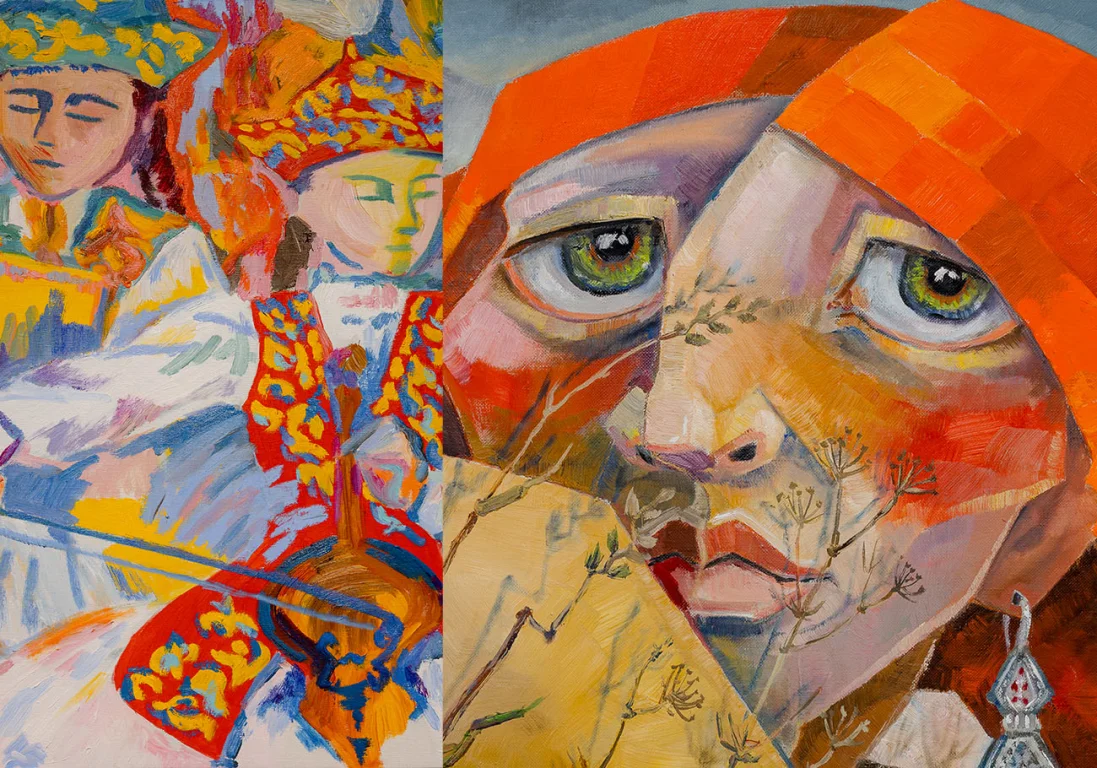 Невидимый труд женщин: картины казахстанских художниц выставлены в Efes Art Space