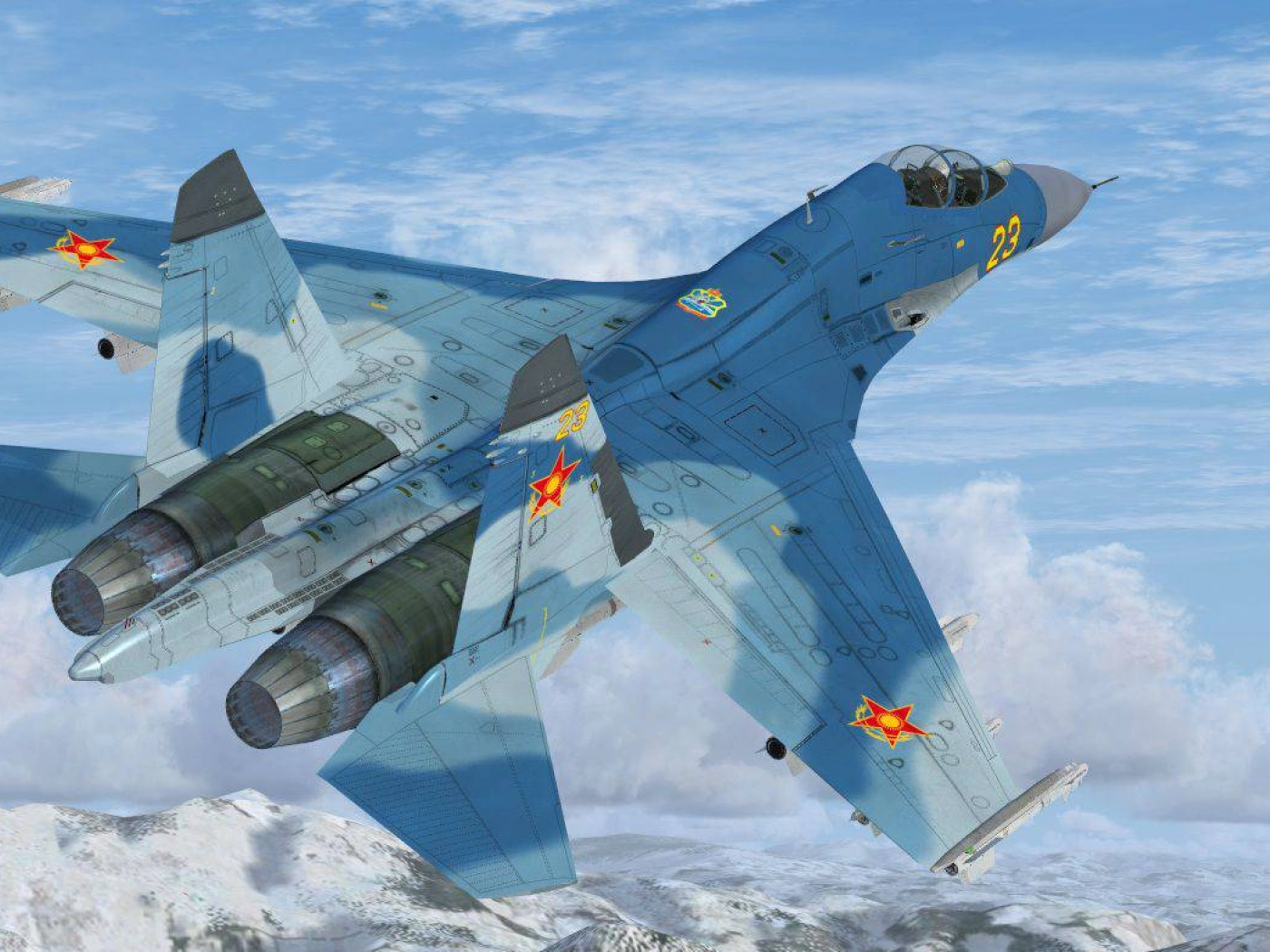 Истребитель Су-27 разбился во время учебного полёта в Казахстане