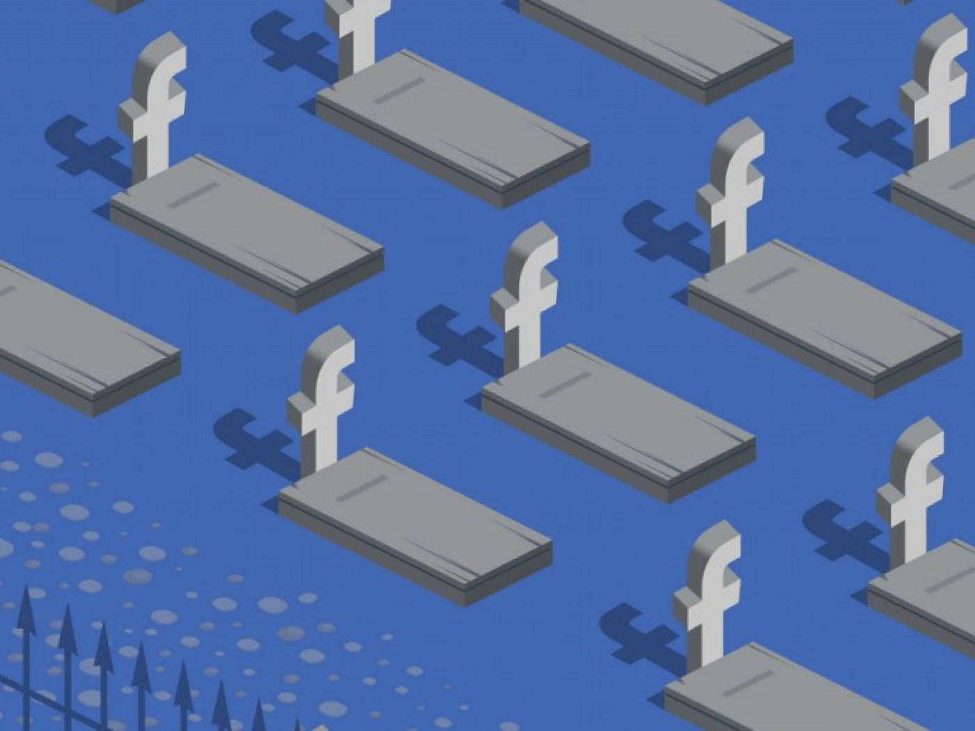 К 2070 году мертвых людей в Facebook станет больше, чем живых