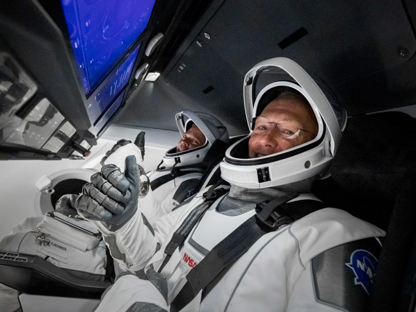 Crew Dragon успешно пристыковался к Международной космической станции