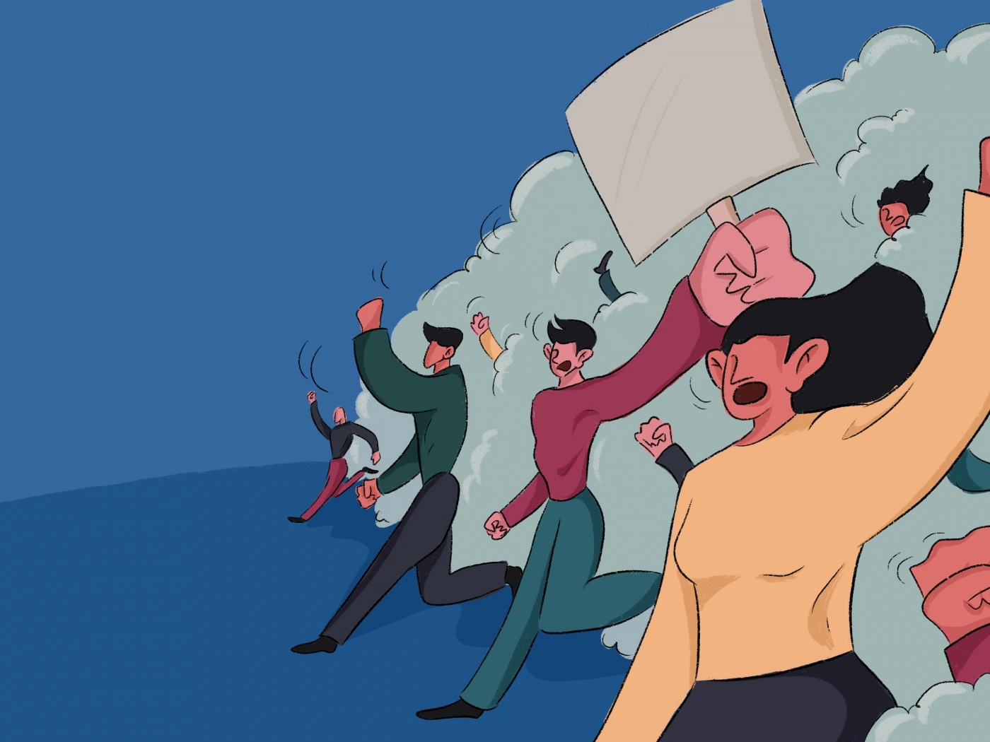 Почему люди участвуют в акциях протеста и митингах?