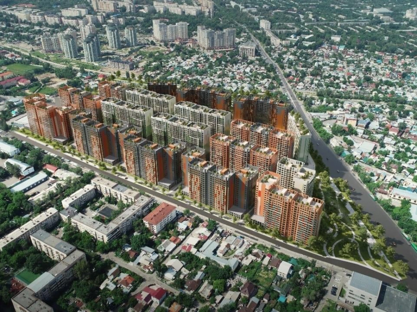 В Алматы официально приостановили строительство «человейника»
