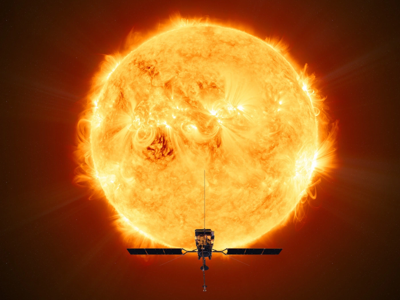 Космический аппарат Solar Orbiter сделал самый детализированный снимок Солнца