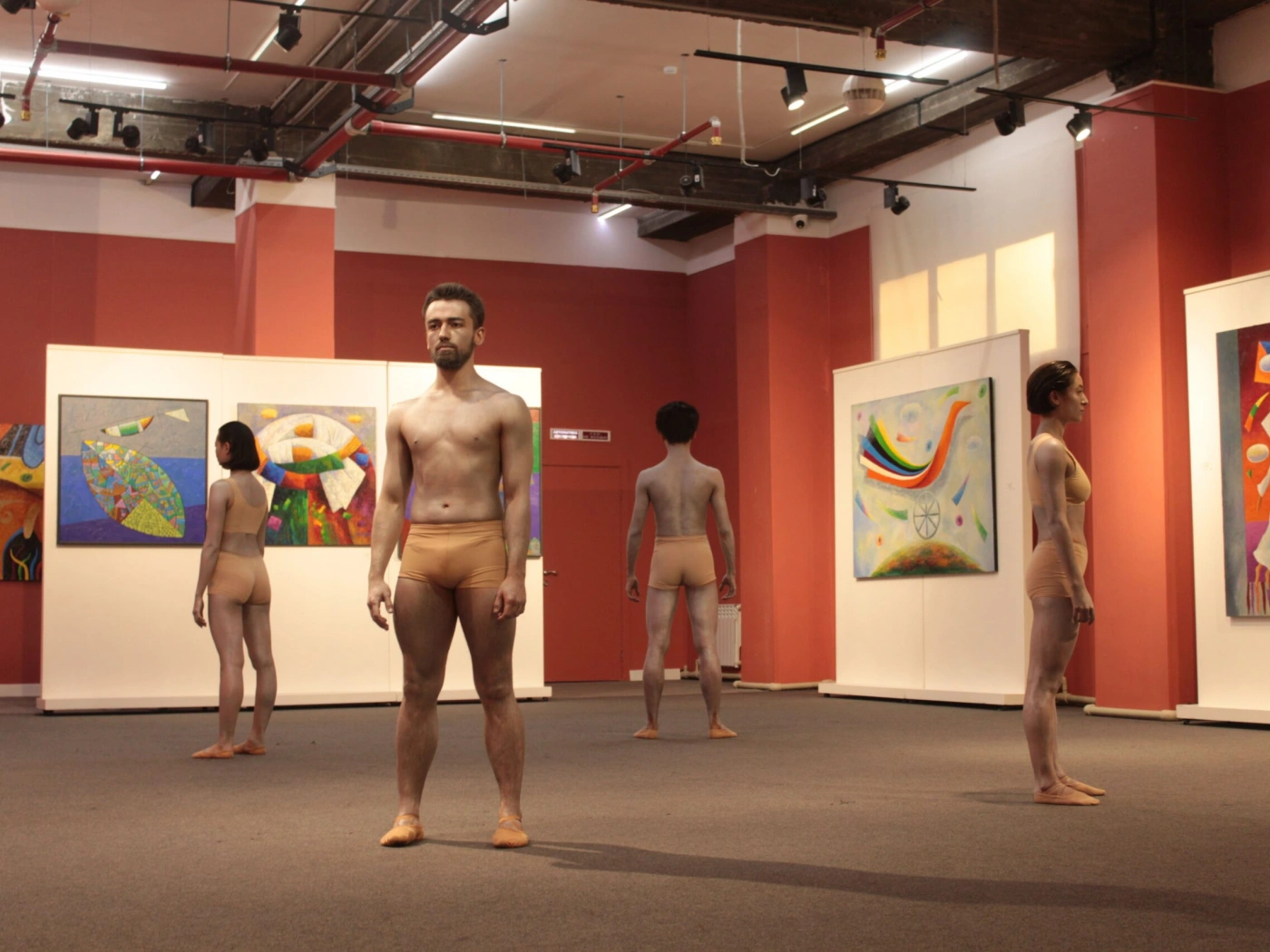 В Алматы прошел хореографический перформанс «Touch of art»