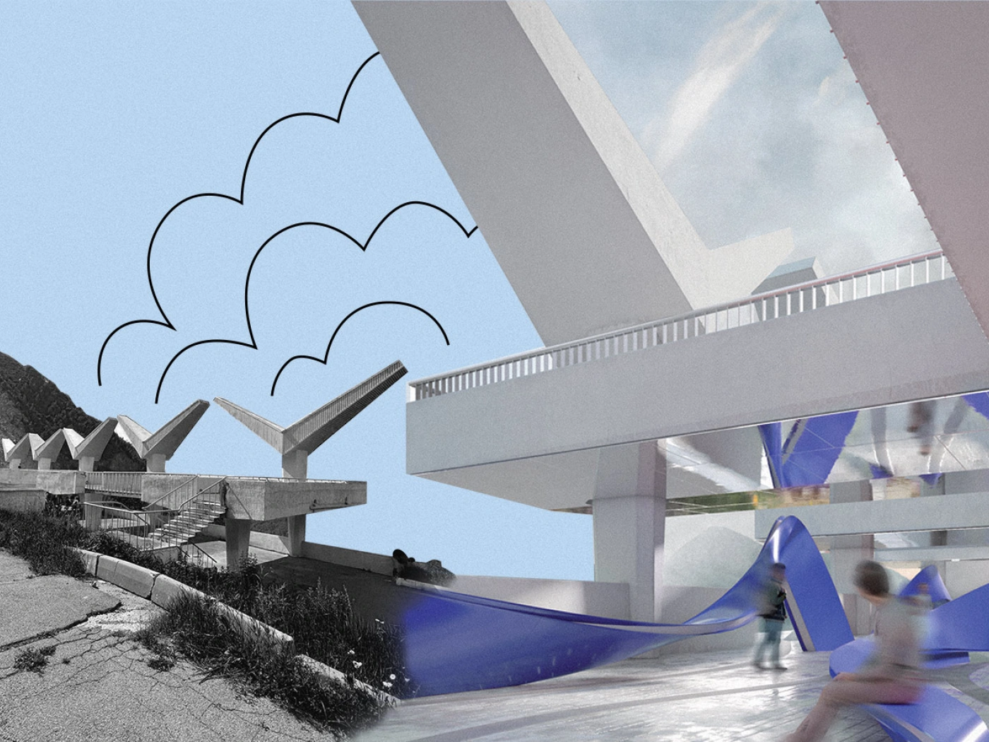 «Мы привлекаем внимание к новому и чтим старое»: о проекте ZROBIM architects по реконструкции медеуских «чаек»
