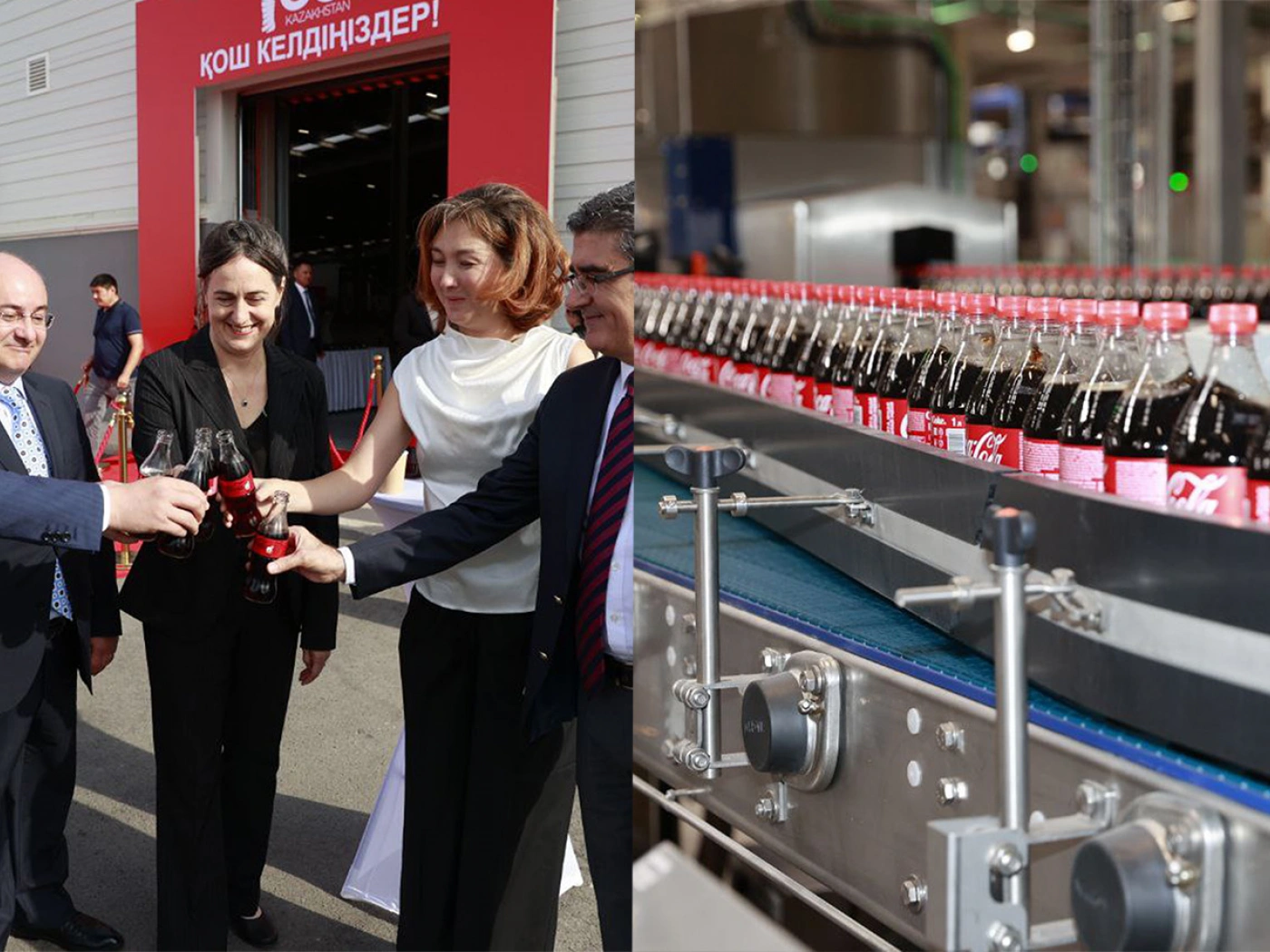 Coca-Cola İçecek открывает третий завод в Казахстане стоимостью 27 миллиардов тенге