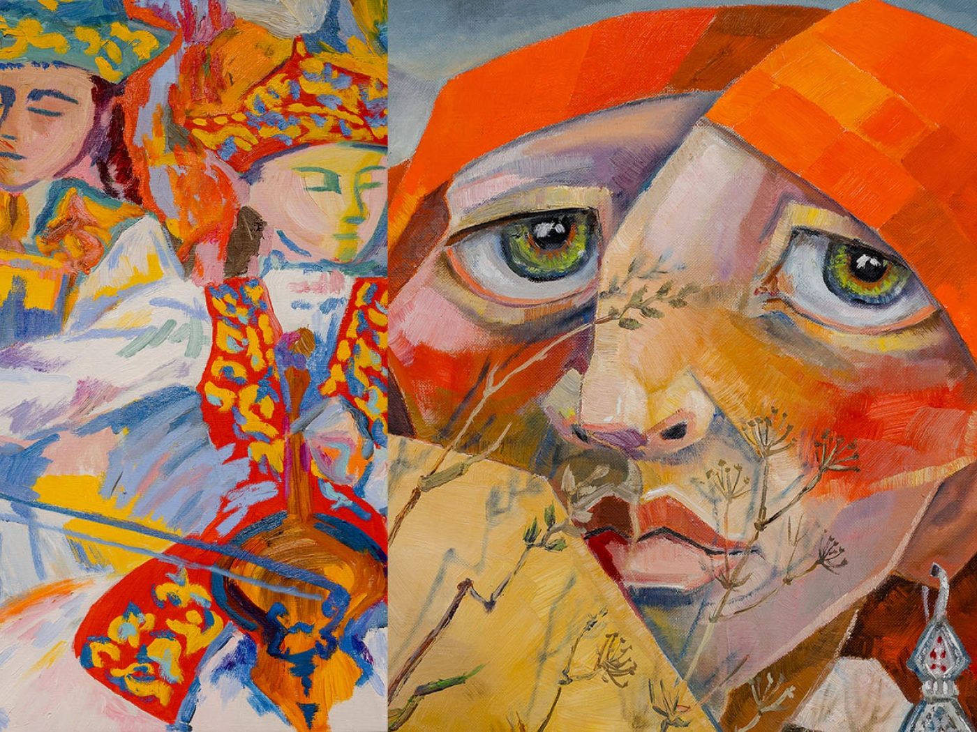 Невидимый труд женщин: картины казахстанских художниц выставлены в Efes Art Space