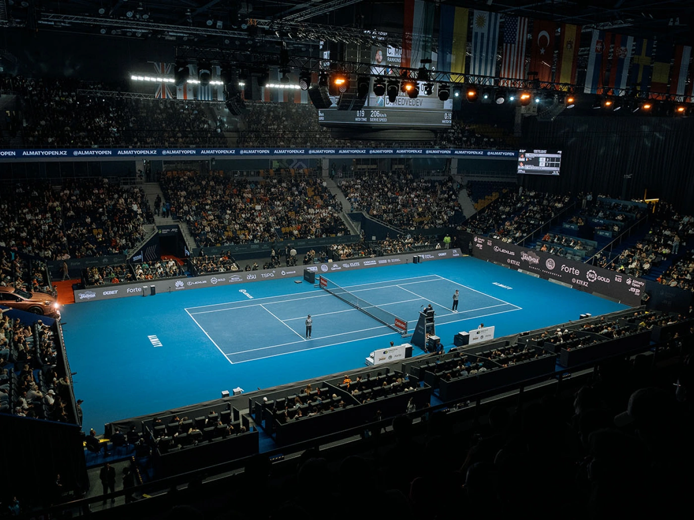 Almaty Open признан одним из лучших турниров мира по теннису за качество организации