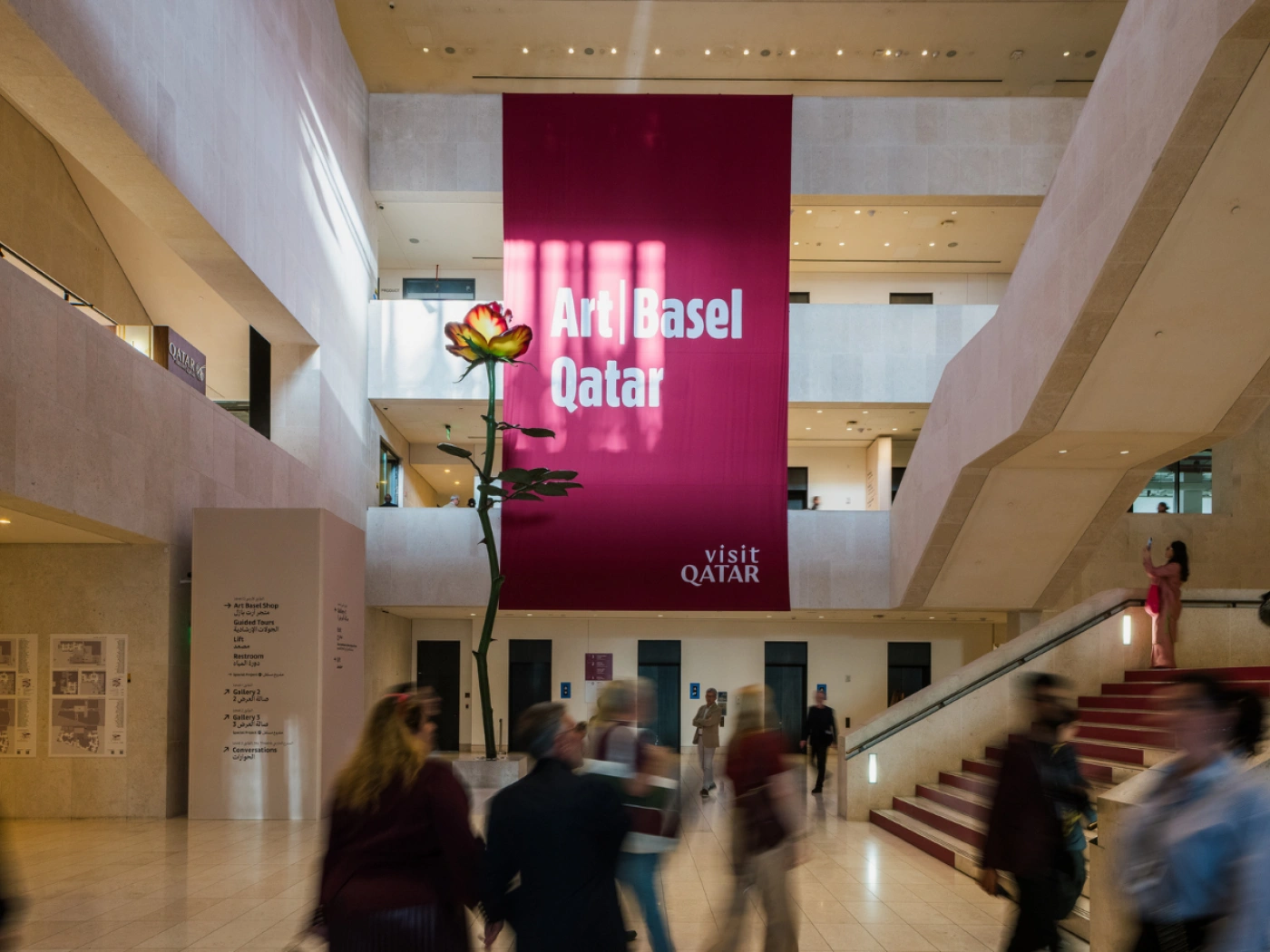 Первая Art Basel Qatar открылась в Дохе