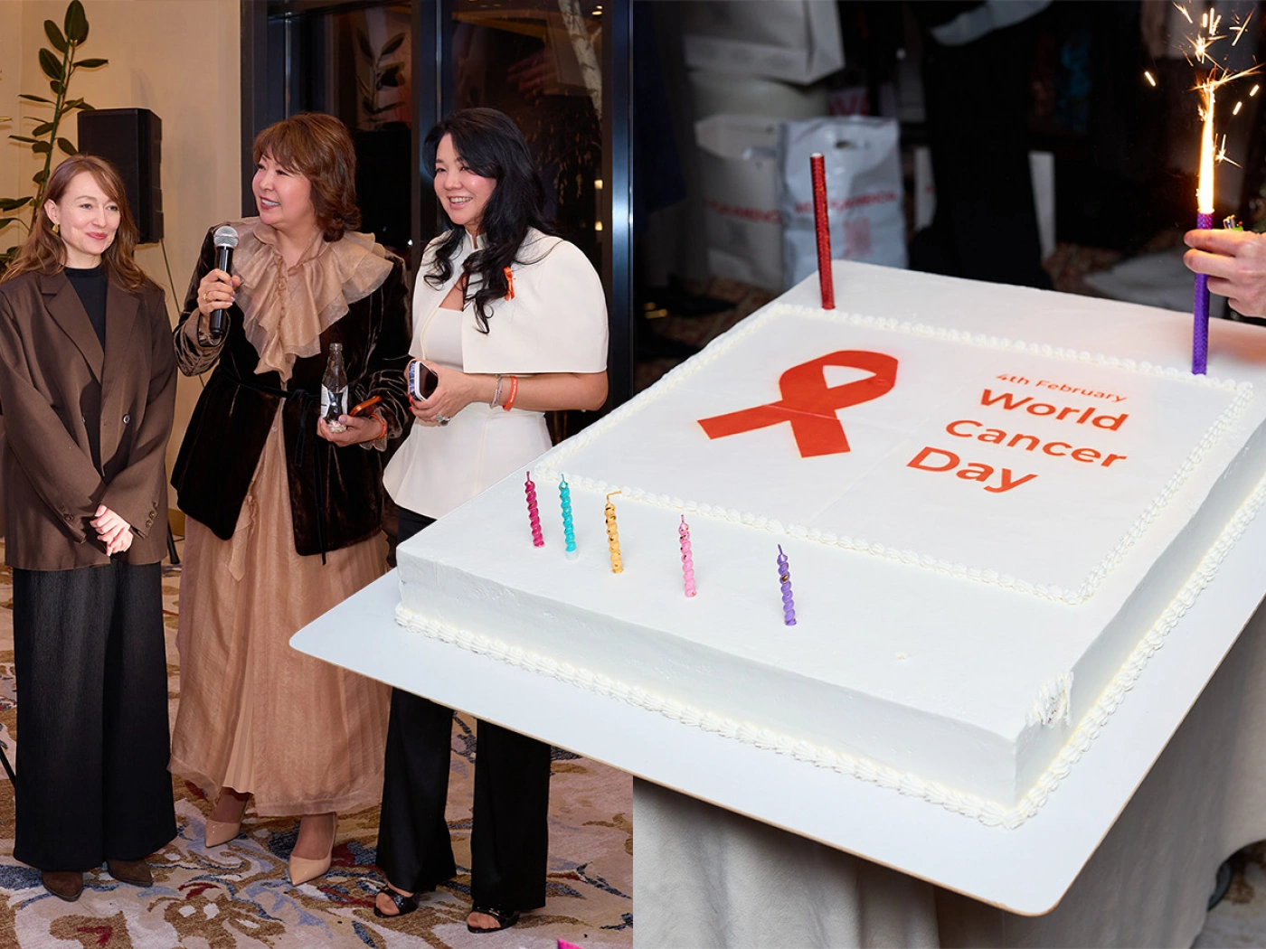 В Алматы прошло социально-благотворительное мероприятие World Cancer Day