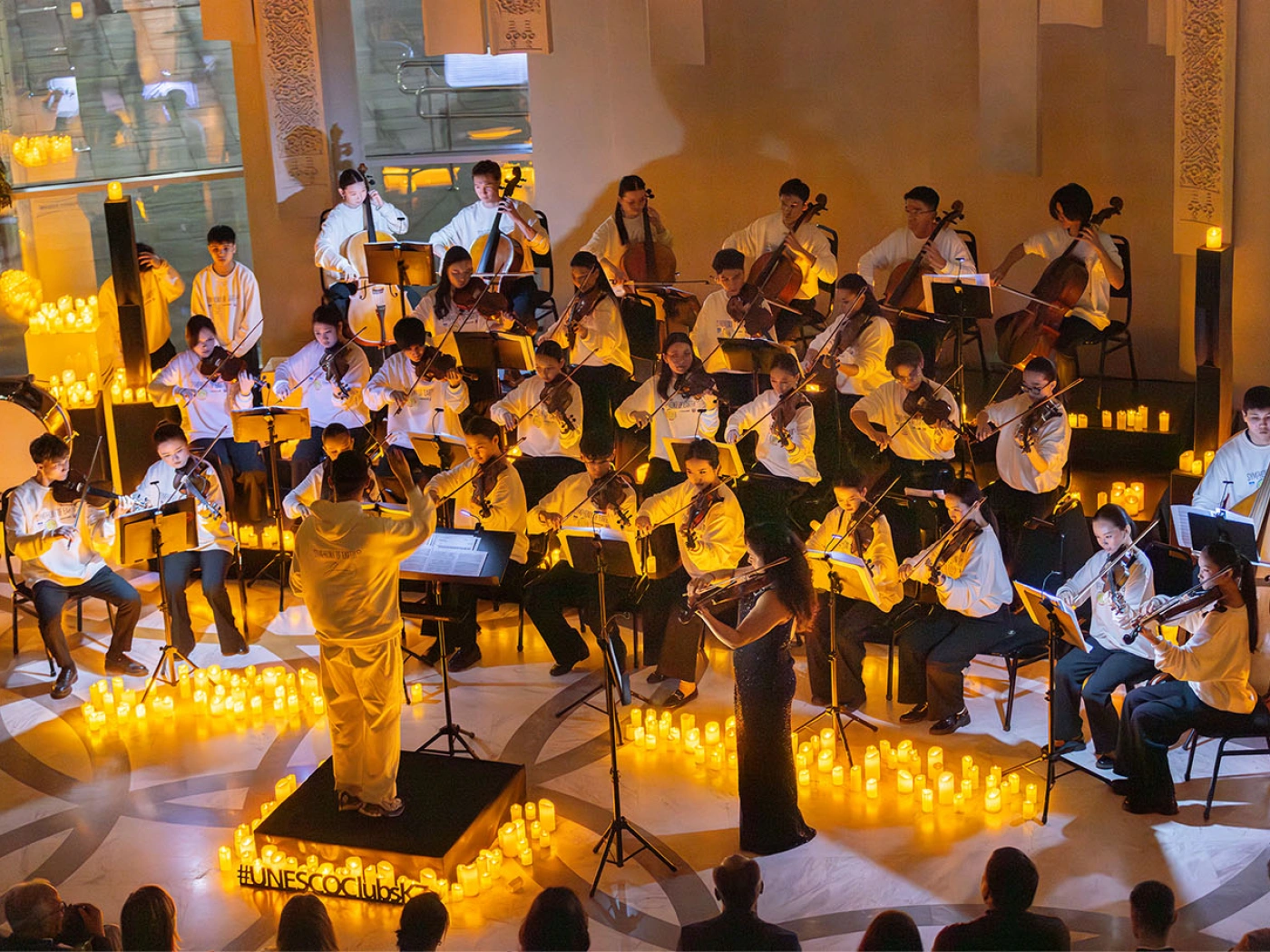 Symphony of Earth: концерт без света в поддержку «Часа Земли» прошел в Алматы