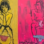 Выставка Асель Кенжетаевой «UNITAS. Интимная жизнь женщины» открылась в Алматы