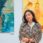 Художница Айгерим Карибаева (art_aika) открыла выставку в Кастеева и рассказала о двадцати годах пути