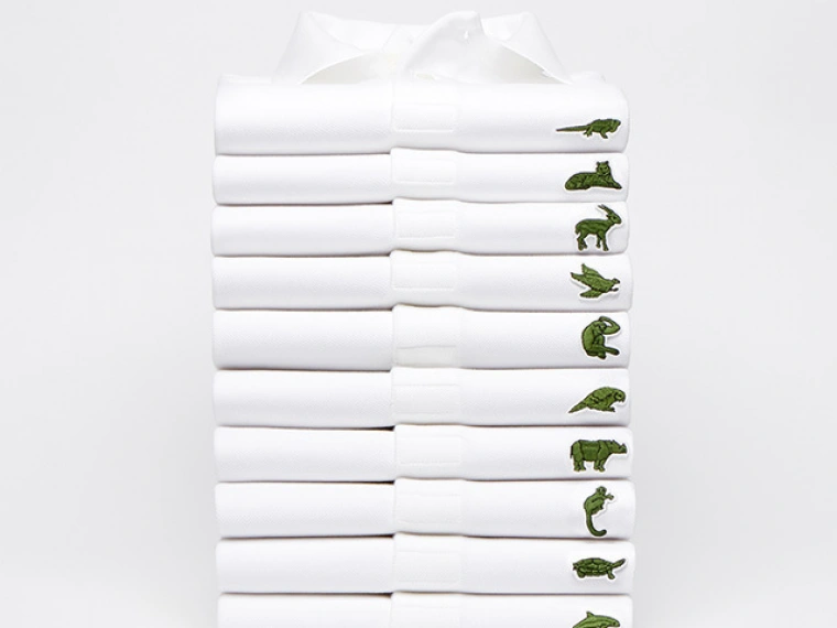 Lacoste выпустили поло с логотипом исчезающих видов животных