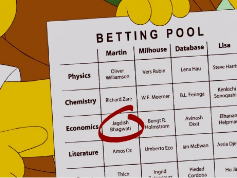 «Симпсоны» предсказали двух нобелевских лауреатов 2016 года