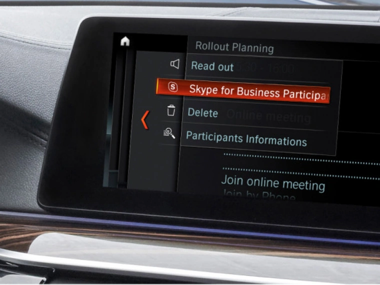 В автомобили BMW будет установлен Skype