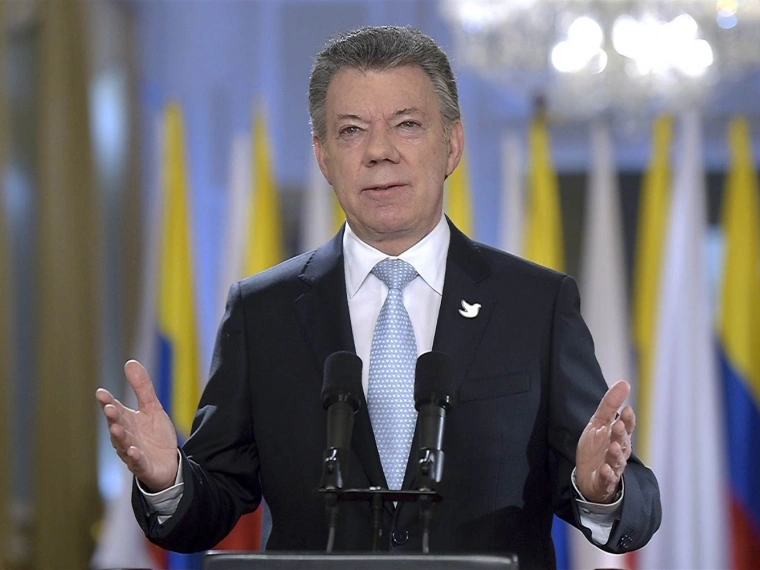 Нобелевской премией мира наградили президента Колумбии