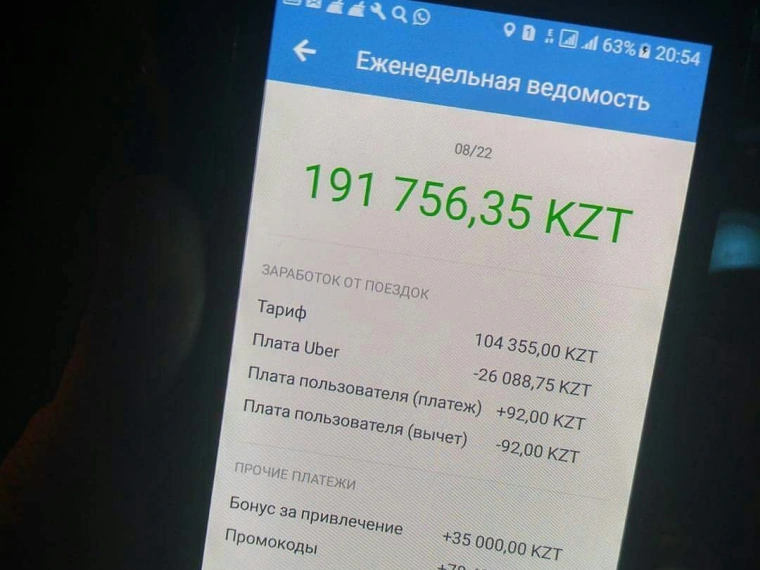 «Труд не из легких»: как я месяц работал водителем Uber в Казахстане