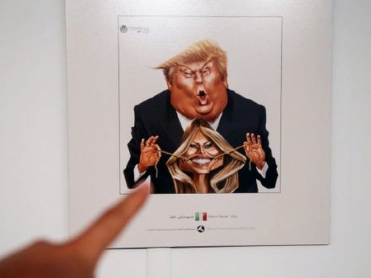 Сотни художников поиздевались над Трампом на конкурсе-выставке в Иране