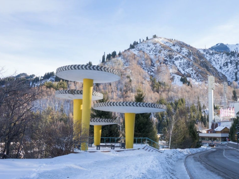 Карта советских остановок Алматы от Archcode Almaty и Walking Almaty