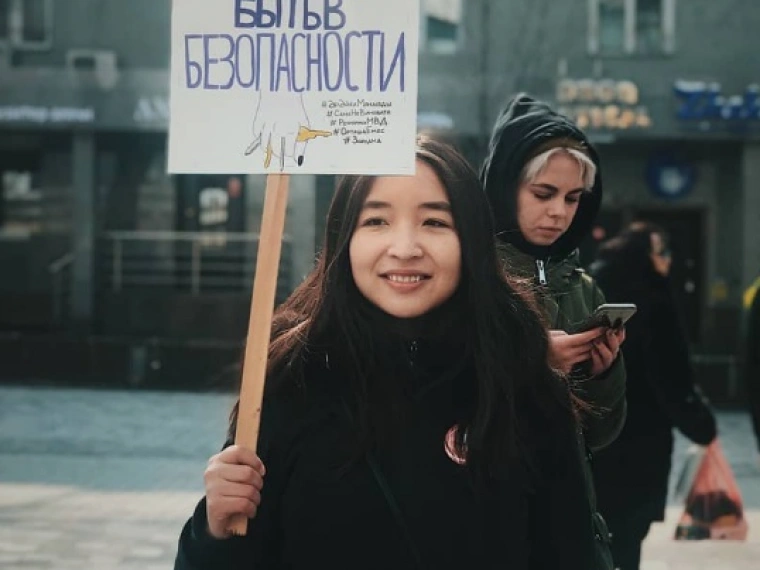 «С такой жестокостью я в жизни не сталкивалась»: Фариза Оспан о попытке одиночного пикета
