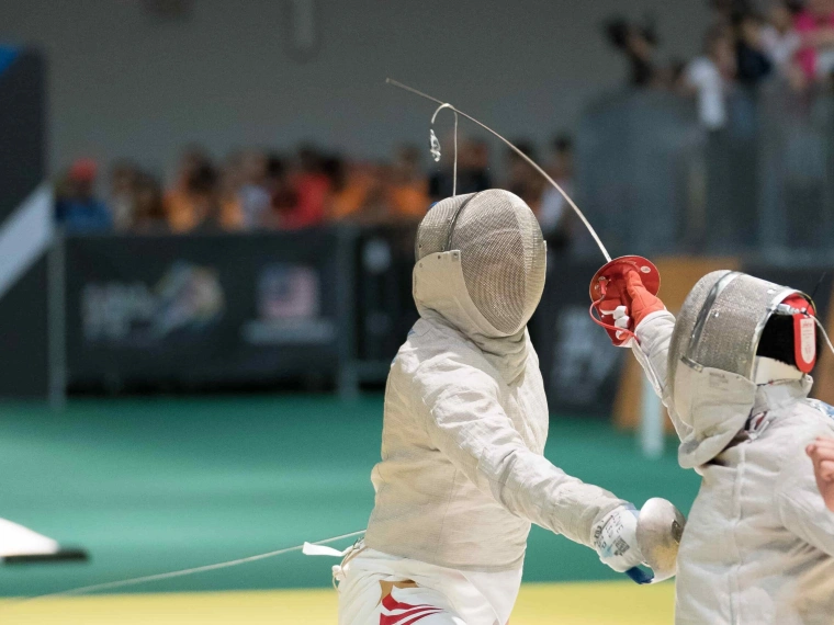 Сборная Казахстана завоевала семь медалей на чемпионате Азии по фехтованию