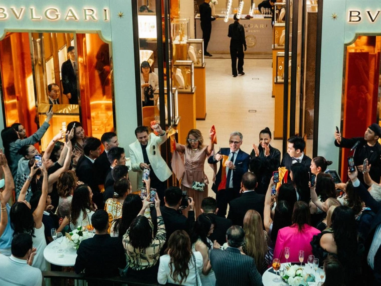 В Астане открылся первый бутик ювелирно-часовой компании BULGARI