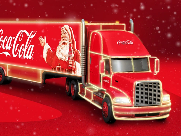 Coca-Cola вновь порадует казахстанцев новогодним караваном