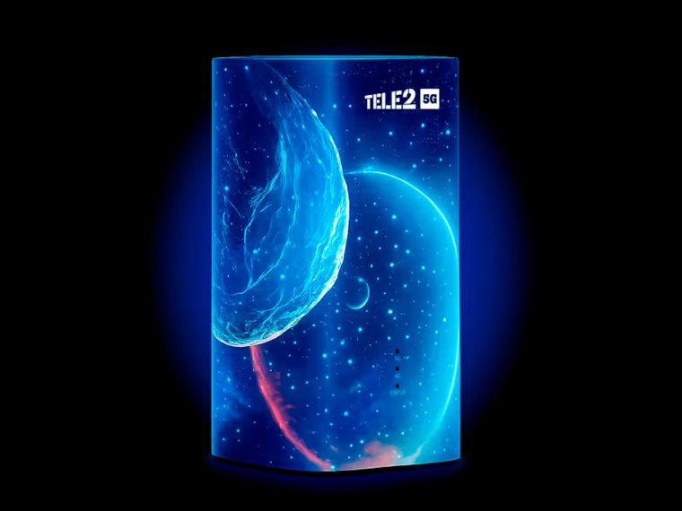 Tele2 представил лимитированный 5G-роутер в стилистике «Мандалорца и Грогу»