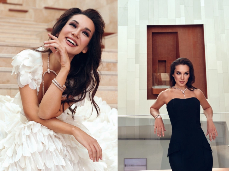 Казахстанская оперная певица Мария Мудряк стала героиней съемки Bvlgari