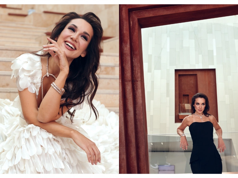 Казахстанская оперная певица Мария Мудряк стала героиней съемки Bvlgari