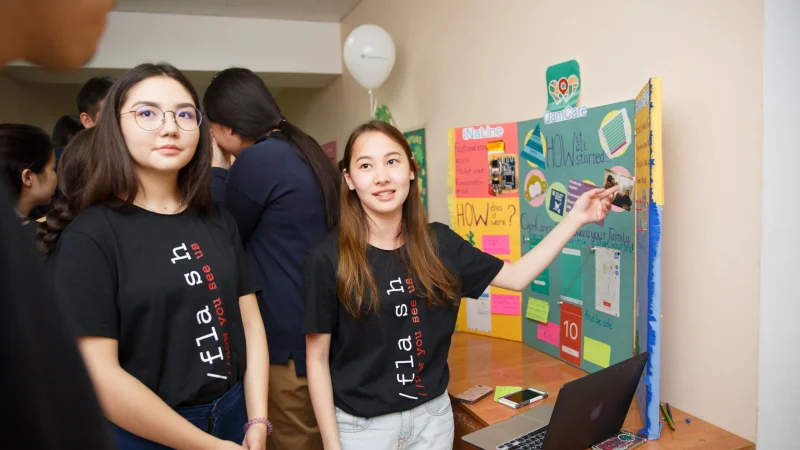 Школьницы из Казахстана выиграли гран-при на конкурсе «Technovation Challenge» в Сан-Франциско.